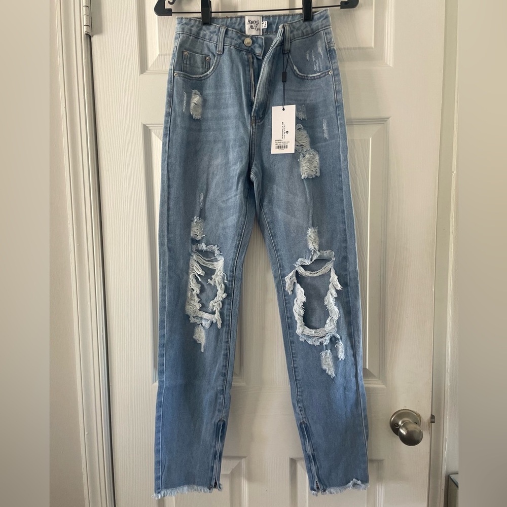 Princess Polly Paola Straight Leg Denim Jeans